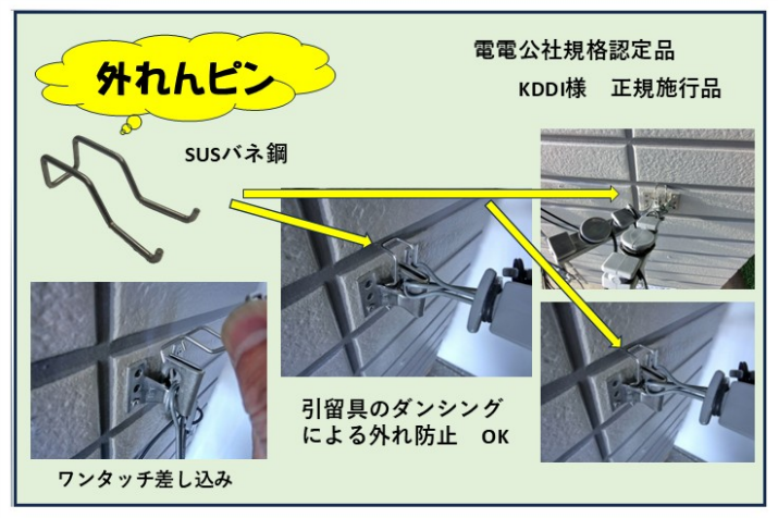 【引き留めコーナー金物】